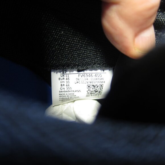 Nike Air Max Waffle Racer SP Men's 12 Hyper Blue/Metr.Gold Shoe's FV6946-400-NEW - Picture 8 of 10